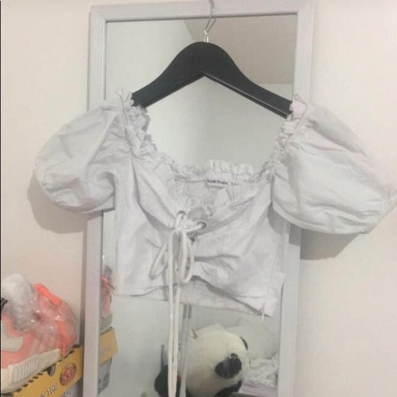 White crop top - Picture 3 of 3